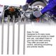 thumbnail image 4 of Conjunto de Rebabas de CARBURO DE ACERO DE TUNGSTENO, HERRAMIENTA DE IMPUERSOR DE ALEACION DE LARGO DE DOBLE GRANO PARABAR Grabado, Equipos para reparaciónomotriz, Uso de, 4 of 7