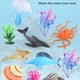 thumbnail image 3 of Juguetes De Animales Marinos, Decoración Del Hogar, Animal Marino Vívido Realista De 27 Piezas Con Juguete De Huevo Para Niños, 3 of 7