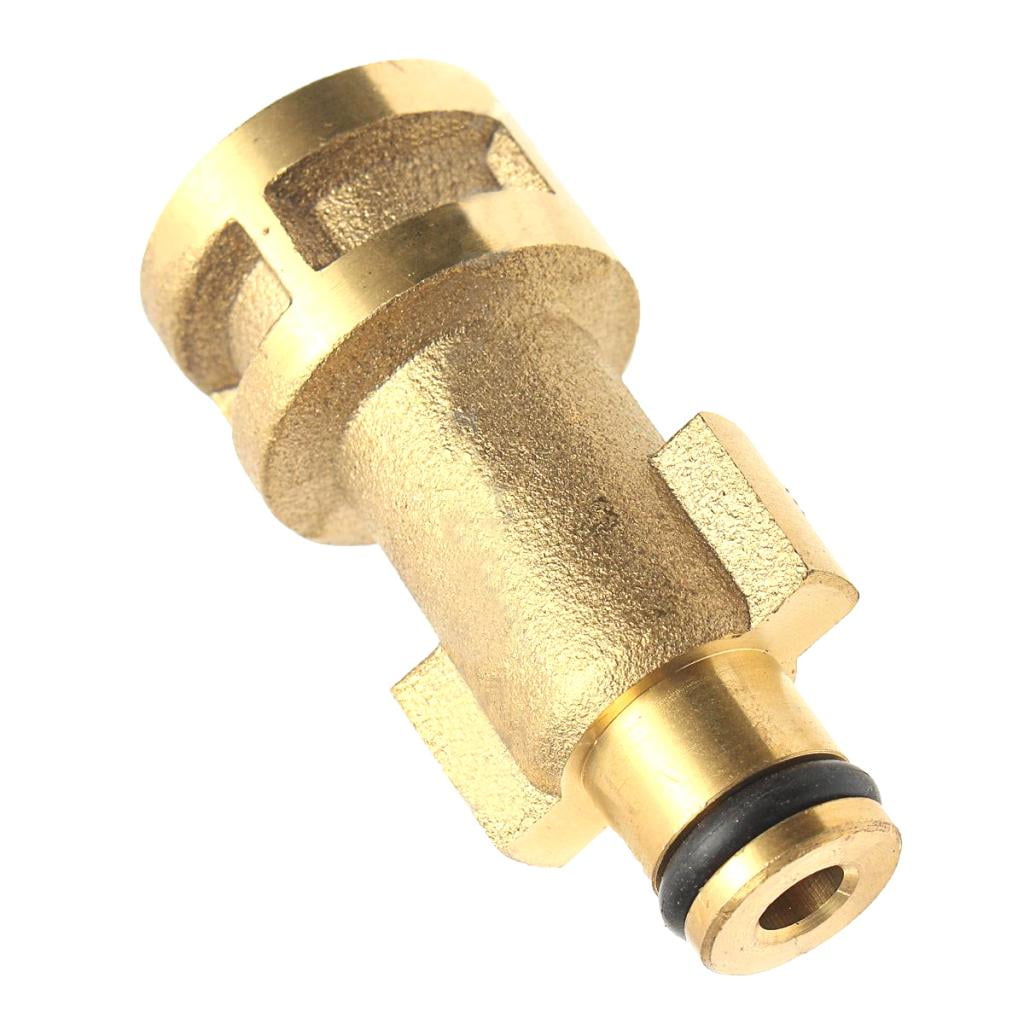 Brass Pressure Washer Snow Foam Lance Adapter Spray Jet Gun Connector