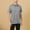 Grey, variant on Sentmoon Clothes Oversized Relaxed Turndown Collar Short Sleeve Stretchy Casual Tops for Mens Solid Color Mens Work Shirts Streetwear for Business Travel White XXXXXL