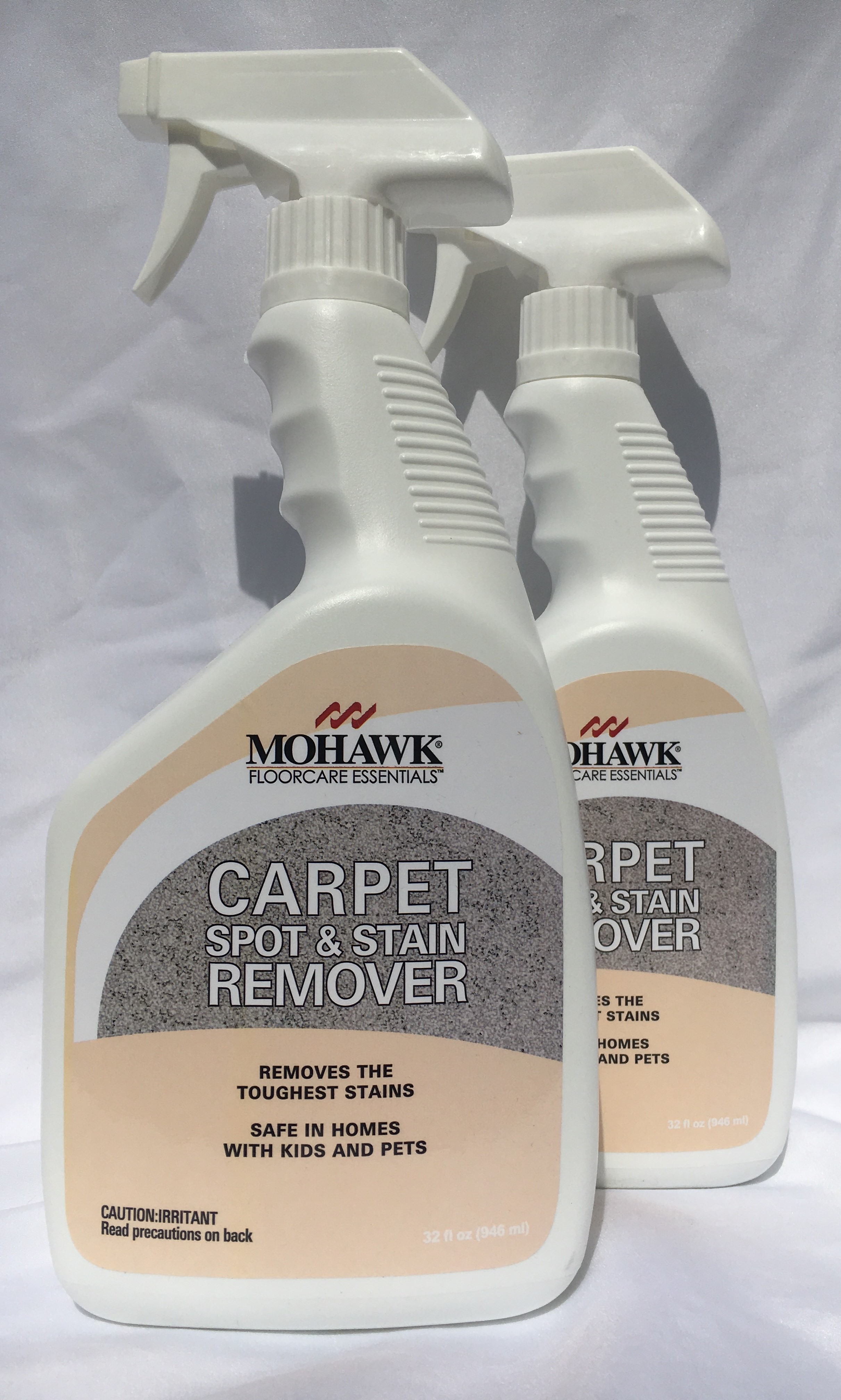 New Mohawk Carpet Spot & Stain Remover Spray Bottle 32 fl oz Pack of 2.