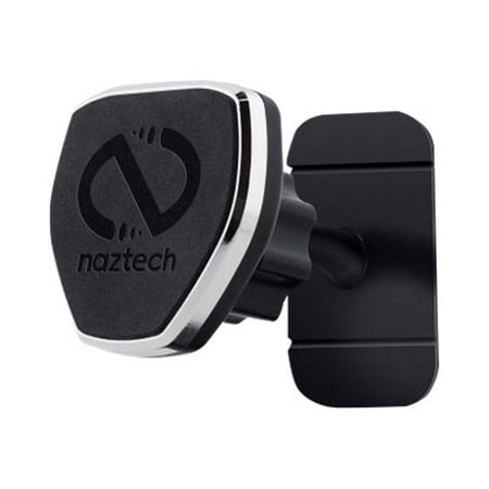 Naztech - MagBuddy Anywhere+ Magnetic Adhesive Mount for Most Cell Phones - Black
