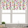 thumbnail image 3 of Ambesonne Ice Cream Valance & Curtain, Cartoon Vibrant Color, 55"x30", Multicolor, 3 of 6