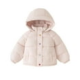 thumbnail image 2 of Gamivast Kids Winter Coats for Girls Size 3-11 Cute Hooded Zip Up Stand Collar Quilted Jacket with Pockets Long Cuffed Sleeve Button Down Warm and Comfy Coat Clothing for Cold Weather, 2 of 6