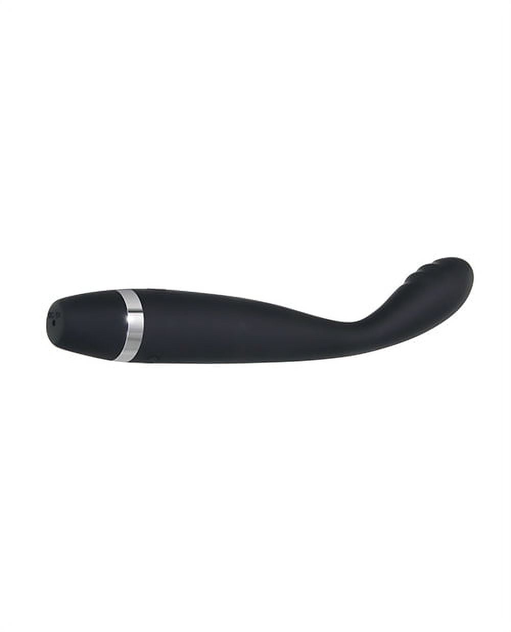 Evolved Skinny G Silicone G-spot Vibrator-Black Stimulate sexual desire