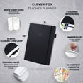 thumbnail image 2 of Clever Fox Teacher Planner - Black, 2 of 7