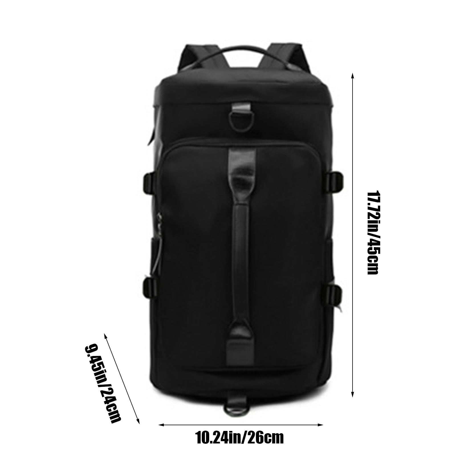 Gym Bag for Men and Women Sports Duffle Bag Travel Backpack Weekender Overnight Bag with Shoes Compartment and Wet Pocket