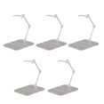 thumbnail image 1 of Figure Display Stand, Doll Model Support Clear 5 Packs Adjustable Multi Purpose Anime Figure Stand Decor  for Retail Shop, 1 of 7