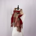 thumbnail image 2 of UJNDER Winter Scarf for Women Christmas Fashionable Neck Design Red One Size, 2 of 3
