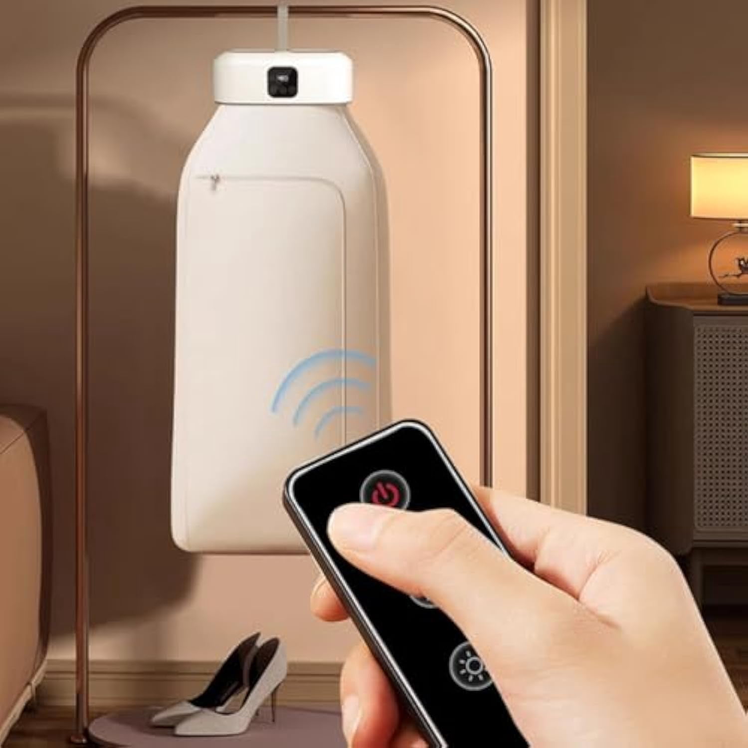 Portable Dryer for Clothes, Upgraded Portable & Compact Clothes Dryer, Foldable Electric Drying Machine with Dry Bag, Mini Laundry Dryers with Adjustable Timer for Travel, Home, Apartment