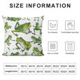 thumbnail image 5 of Chilfamy Pillow Covers , Funny Frogs Decorative Throw Pillow Covers Frogs Pattern Pillowcase Farmhouse Cushion Cases for Sofa Couch Outdoor Home Decorations, 5 of 5