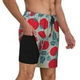 Balery Tomato Mens Swim Trunks Swim Shorts for Men Quick Dry Inseam