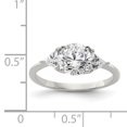 thumbnail image 2 of 925 Sterling Silver Cubic Zirconia Ring, 2 of 2