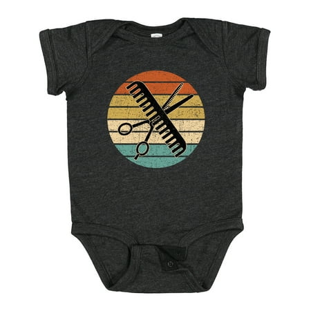

Inktastic Hair Stylist Barber Retro Sunset Gift Baby Boy or Baby Girl Bodysuit