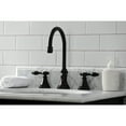 thumbnail image 4 of Kingston Brass KS2985TAL Tudor Widespread Bathroom Faucet with Brass Pop-Up, Oil Rubbed Bronze, 4 of 8