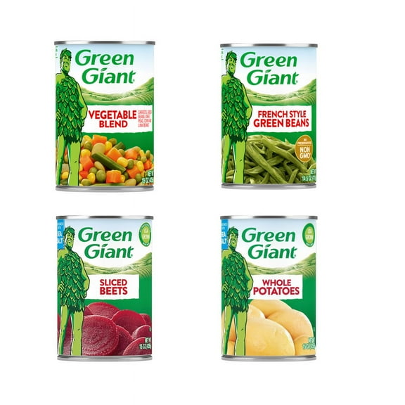 Green Giant Homestyle Harvest Variety Pack – 8-Can Garden Veggie Collection