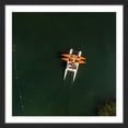 thumbnail image 3 of Marmont Hill "Orange Kayaks" By Karolis Janulis Framed Painting Art Print, 18.0" x 1.5", 3 of 5