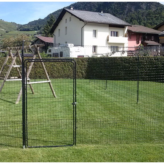 Access Gate for Freestanding Cat Fence System