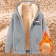 thumbnail image 5 of WILLBEST Sudadera Larga para Mujer, Estilo Casual de Invierno, con Cremallera, Forrada, con Estampado Festivo Chaqueta Suave, Cómoda y Cálida, Ideal para Deportes Al Aire Libre y Uso Diario XXX-Grande, 5 of 5