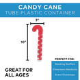 thumbnail image 4 of Candy Cane Tube Container, Party Supplies, Christmas, 12 Pieces, 4 of 4