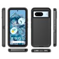 thumbnail image 7 of Xhy Google Pixel 8 Case with Belt Clip Holster Military Grade Heavy Duty Protection 3 in 1 Shockproof Armor Rugged Durable Detachable for Pixel 8 Phone - Black, 7 of 7