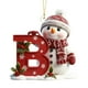 thumbnail image 2 of Adornos navideños, adornos navideños, regalos navideños, 26 letras, decoración para árbol de Navidad, colgante, adornos para árbol de Navidad, adornos navideños DIY, decoración navideña, decoración co, 2 of 9