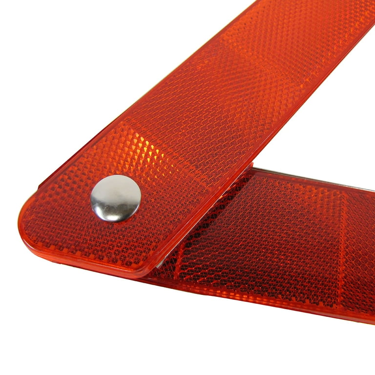 2pc Red Reflective Safety Reflector Roadside Emergency Essentials Warn Triangle 2pc Red Reflective Safety Reflector Roadside Emergency Essentials Warn Triangle