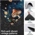 thumbnail image 3 of Colorful Mushroom Eye Black Pattern Kitchen Rugs Sets Of 3,Kitchen Runner Rugs Non Skid Washable,Decorative Kitchen Floor Mats for Kitchen,Sink,Laundry,17"x30"+ 17"x47" + 17"x59", 3 of 6