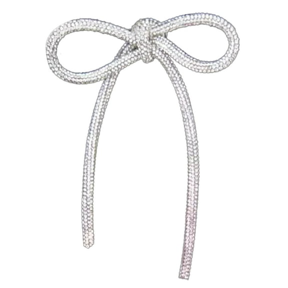 Elegant Rhinestone Bowknot Brooch Pin Charm for Women's Fashion Party Decoration