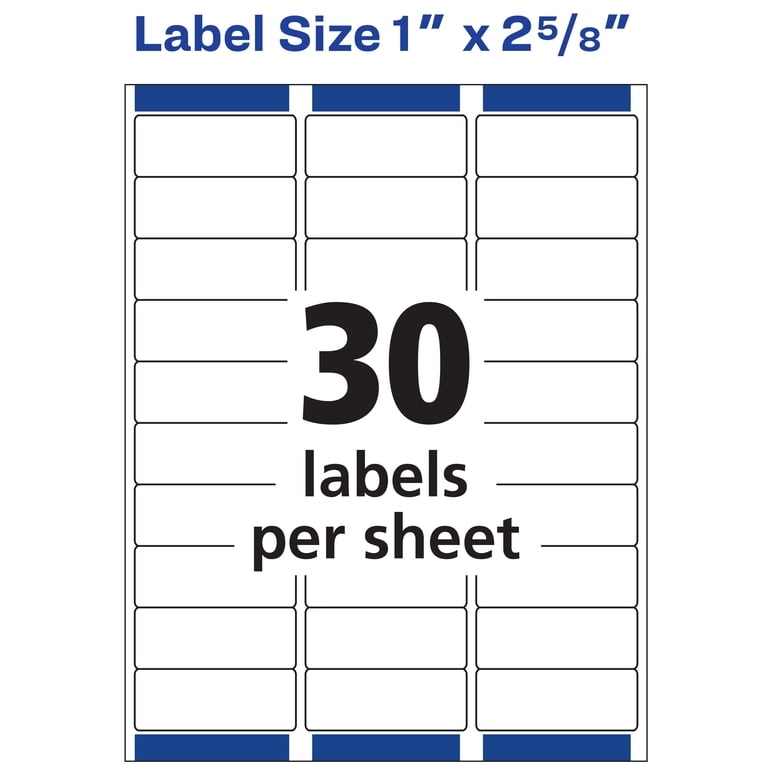 Avery, Address Labels, 1
