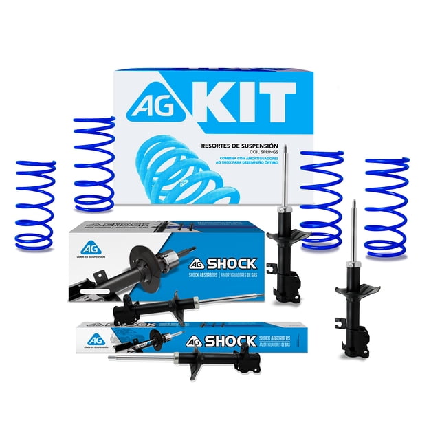Kit Deportivo AG para Auto Completo para Nissan Tsuru 1992 a 2017 4 Piezas Nuevos
