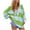01_Light Green 1, variant on Ladies Sweatshirts - Women's Oversized Half Zip Striped Hoodies Sweatshirt Loose Zipper Neck Color Block Long Sleeve Shirts Blouse Fashion Casual Pullover Tees Cosy Fall Tops Y2K