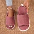 thumbnail image 5 of Vedolay Slippers for Women Indoor Cozy Slippers for Women Indoor Outdoor Fuzzy House Shoes Purple,39, 5 of 5