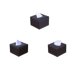 thumbnail image 4 of Matsuzay Caja de tocador accesorios de baño exquisitos contenedor de papeles multiusos suministros para el hogar estructura firme soporte de Almacenamiento y organización del hogar Patrón de trigo, 4 of 6