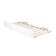 thumbnail image 1 of Atlantic Furniture Lit Gigogne Simple Blanc, 1 of 4
