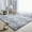 Light Grey thickened version, variant on 1 piece, plush carpet, bedroom plush carpet, rectangular bedside carpet, living room carpet, suitable for bedroom, living room, leisure area, bedside, coffee table, dressing room, bedroom bedside car