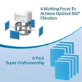 thumbnail image 3 of 6000s humidifier replacement filters for superior , 8packs, 3 of 5