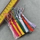 thumbnail image 5 of 30 pzs de colgantes de borlas de nudo chino DIY de hilo hecho a mano con borlas MultiW Hugo borla de marcador flexible, 5 of 10