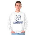 thumbnail image 4 of Funny Popeye Exhausted Dad Joke Men Big & Tall Sweatshirt Brisco Brands 4X, 4 of 5