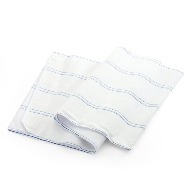 MediChoice Abdominal Binder, Universal, Four-Panel, Knit Elastic, Hook And Loop Closure, 12 Inch Wide, Stretches To Fit 55 To 72 Inch (Each of 1)