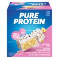 thumbnail image 1 of Pure Protein Birthday Cake Bars | 20g Protein | 3g Sugar | Gluten Free | 6x50g Snack Bars | Post Workout or On-the-Go Protein Snack, 1 of 6