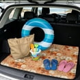 thumbnail image 2 of Psesaysky Thanksgiving Universal Car Trunk Mat 29" x 39" Sturdy All Weather Cargo Liner Fit for Most Cars, 2 of 7