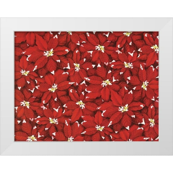 Sophie 6 14x12 White Modern Wood Framed Museum Art Print Titled - Starlight Christmas I