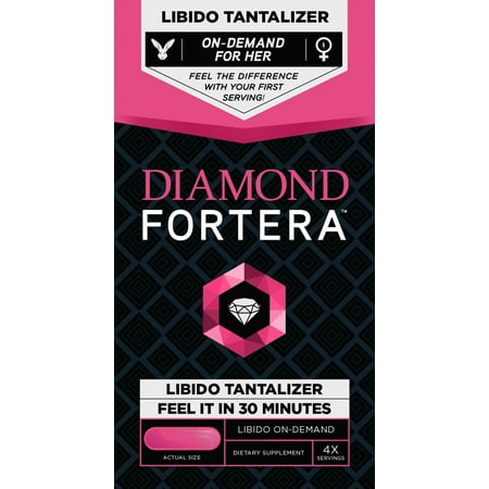 Diamond Fortera Women's Libido Tantalizer 4 Pack