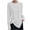 White, variant on gbyLJF Womens Lightweight Long Sleeve Shirts Loose Comfy Crewneck Tops Casual Basic Fall T-Shirts