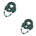 thumbnail image 4 of VONKY Unique Scarf Necklaces Soft And Comfortable Multi-purpose Fashion Accessory green 2Set, 4 of 6