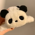 thumbnail image 7 of Eoperou Plush Panda Shape Hair Claw Strong Grip Back Head Hair Clip Cartoon Shark Girl Hair Claw Hair Accessories, 7 of 7