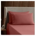 thumbnail image 3 of Twin XL Sheets Set- 3 Piece Twin XL Bed Sheets, Deep Pocket, Hotel Luxury, Extra Soft, Breathable and Cooling, Pink Clay Sheets for Twin XL Sheet Set, 3 of 9