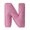 N, variant on Pink Corduroy Letter Plush Pillow Set A to Z Soft Hugging Alphabet Throw Pillows Decorative Initial Shaped Cushions for Nursery Bedroom Living Room Sofa Couch Home Decor