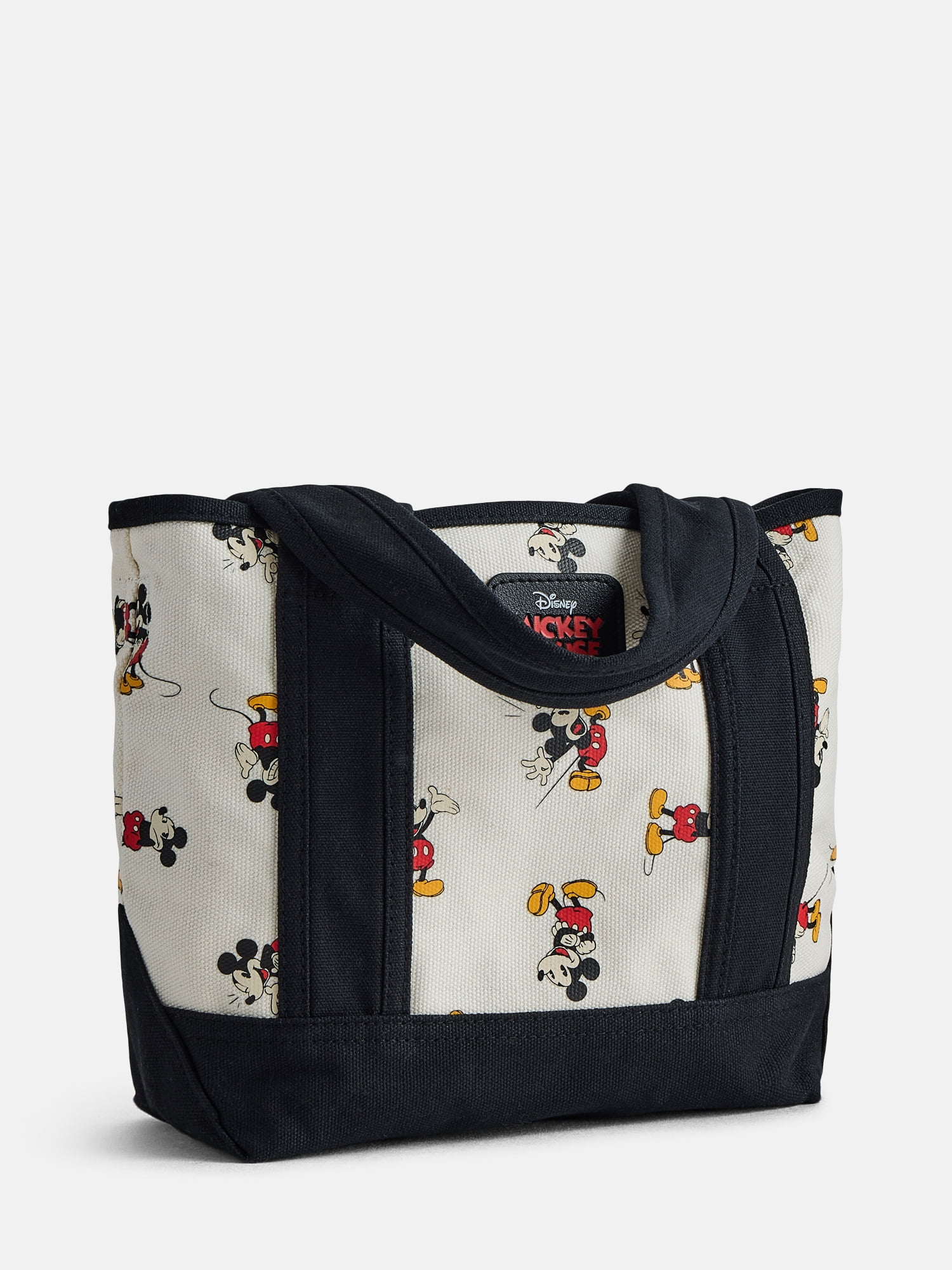 Disney Mickey Mouse Women's Canvas Tote Bag, Black